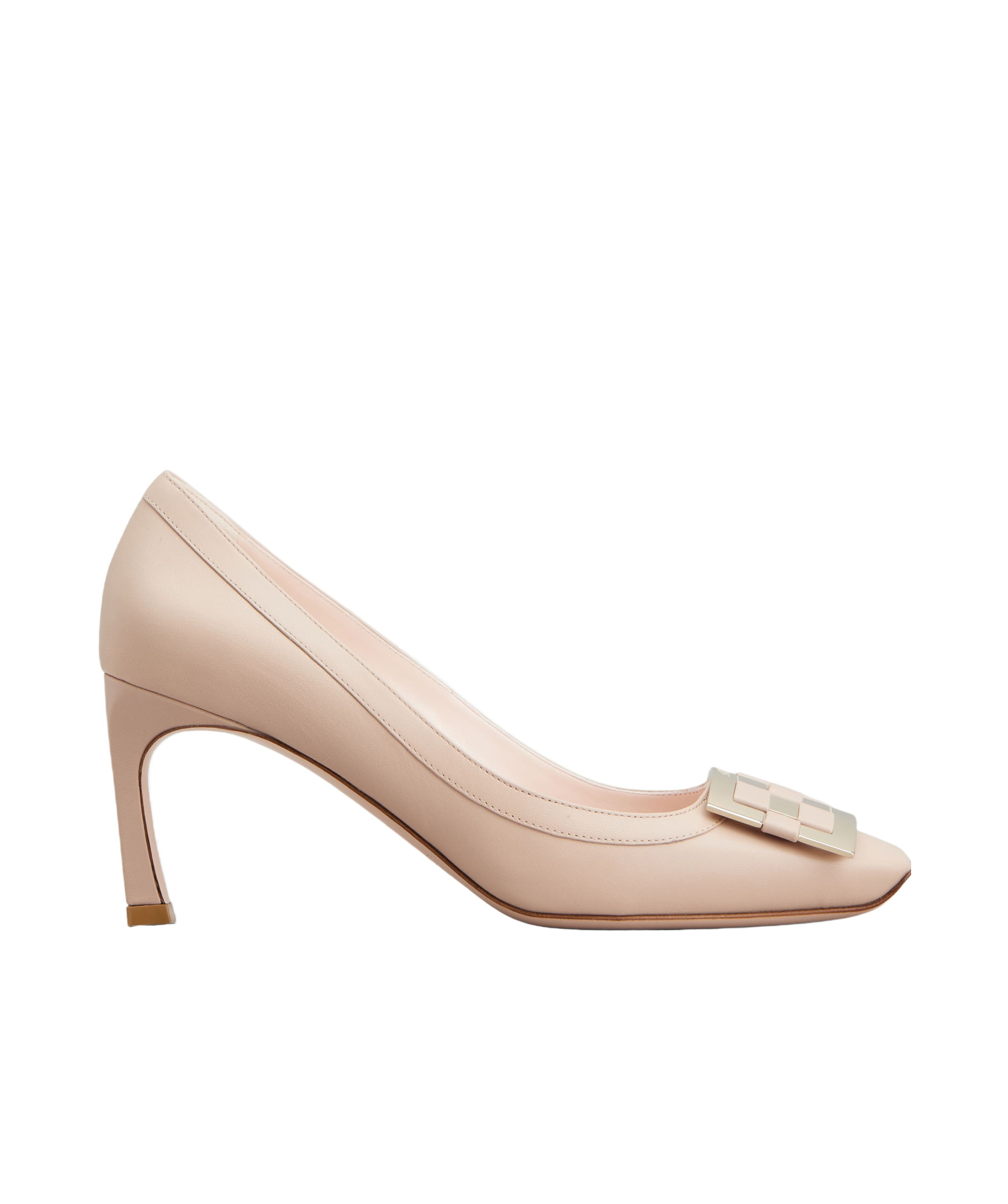 Roger Vivier Belle Vivier Trompette Pumps In Nude