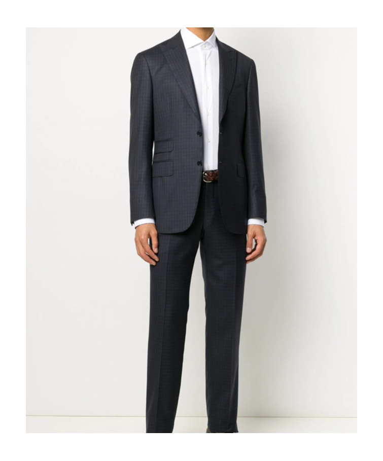 Mazzarelli Lapel Long Sleeve Shirt In White