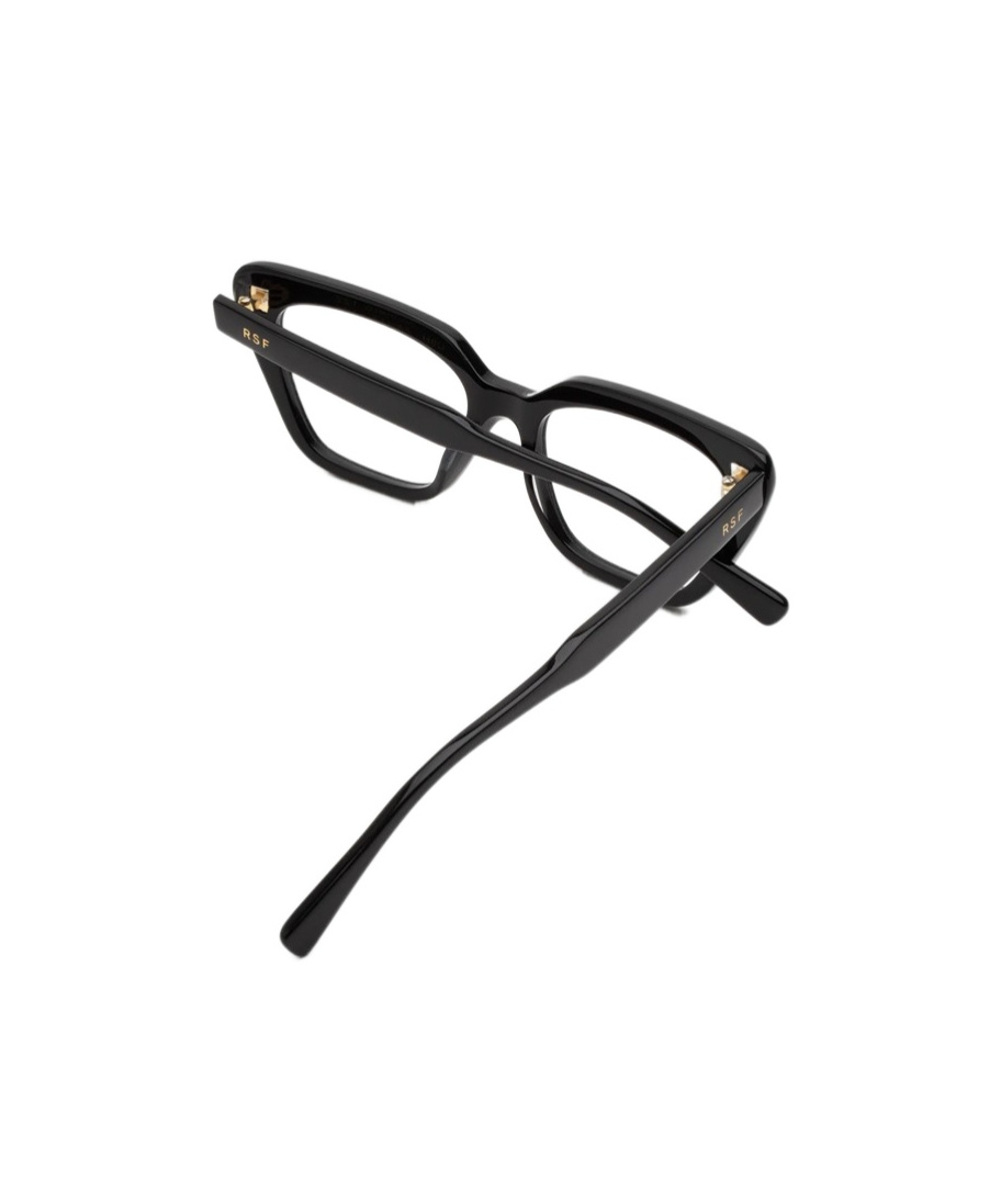 Retrosuperfuture Geometric Plano Mirror In Black