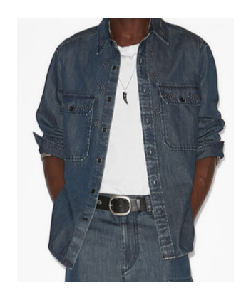 Isabel Marant Osco Shirt In Blue