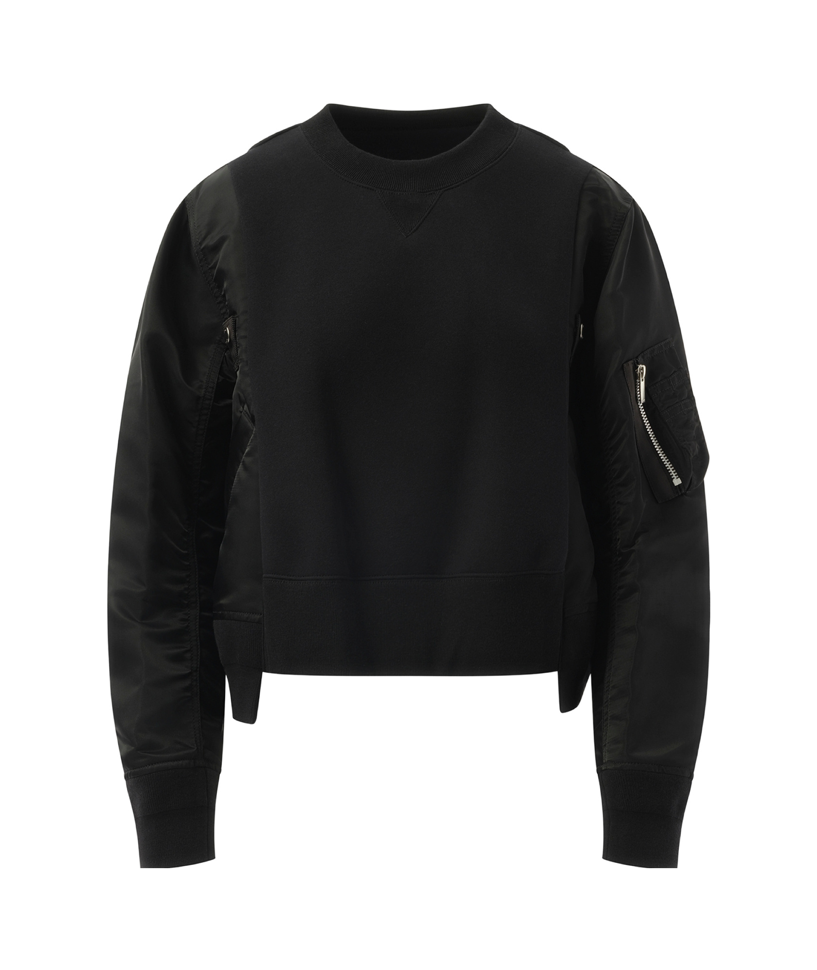 SACAI LONG-SLEEVED SWEATER