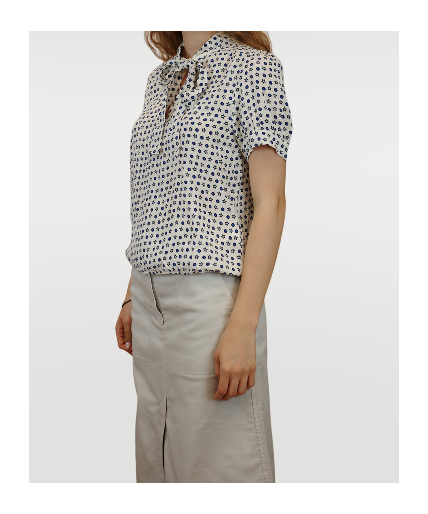 Iblues Printed Pattern Blouse In Multi