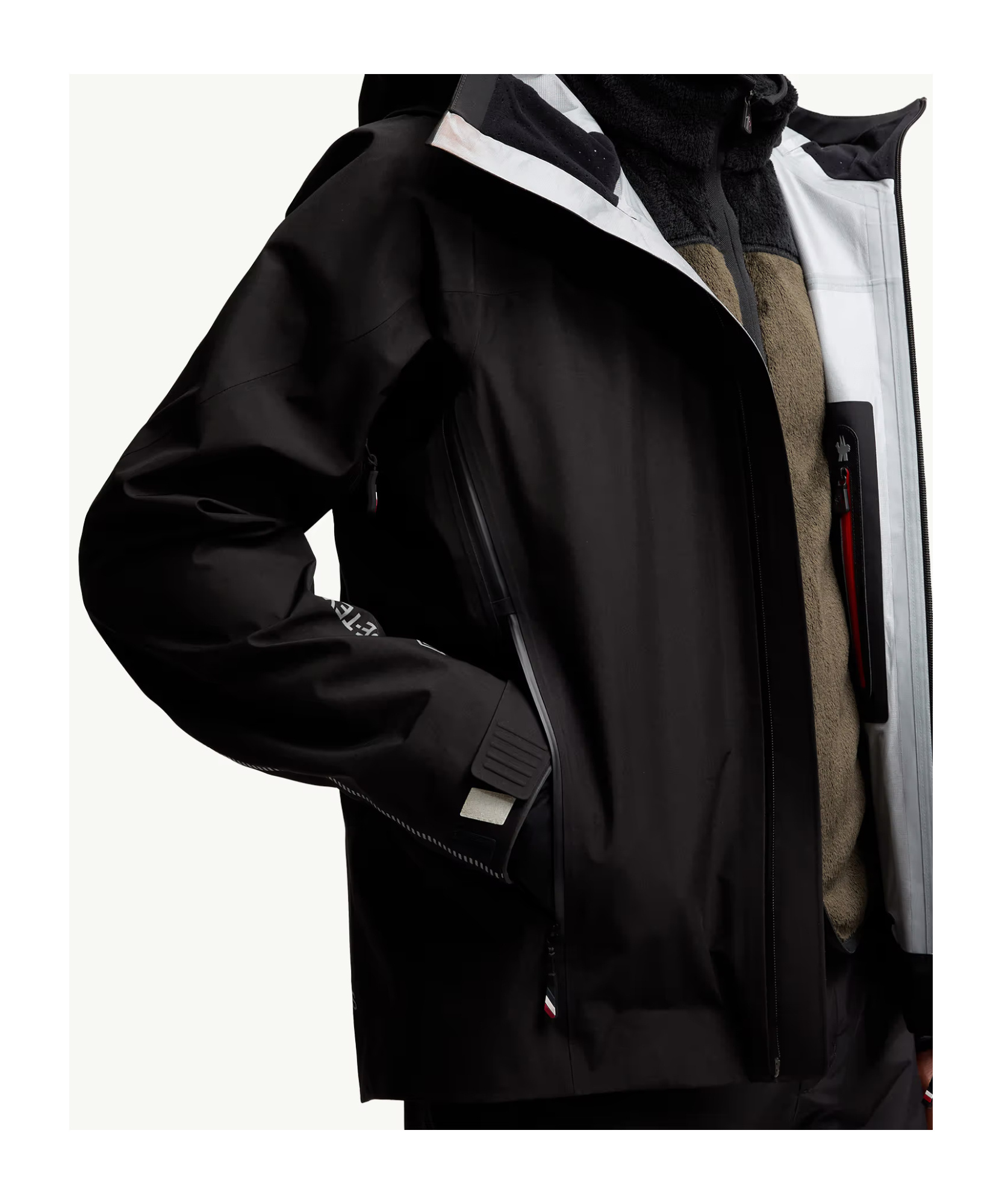 Moncler Hinterburgs Hooded Gore-tex Ski Jacket In Black