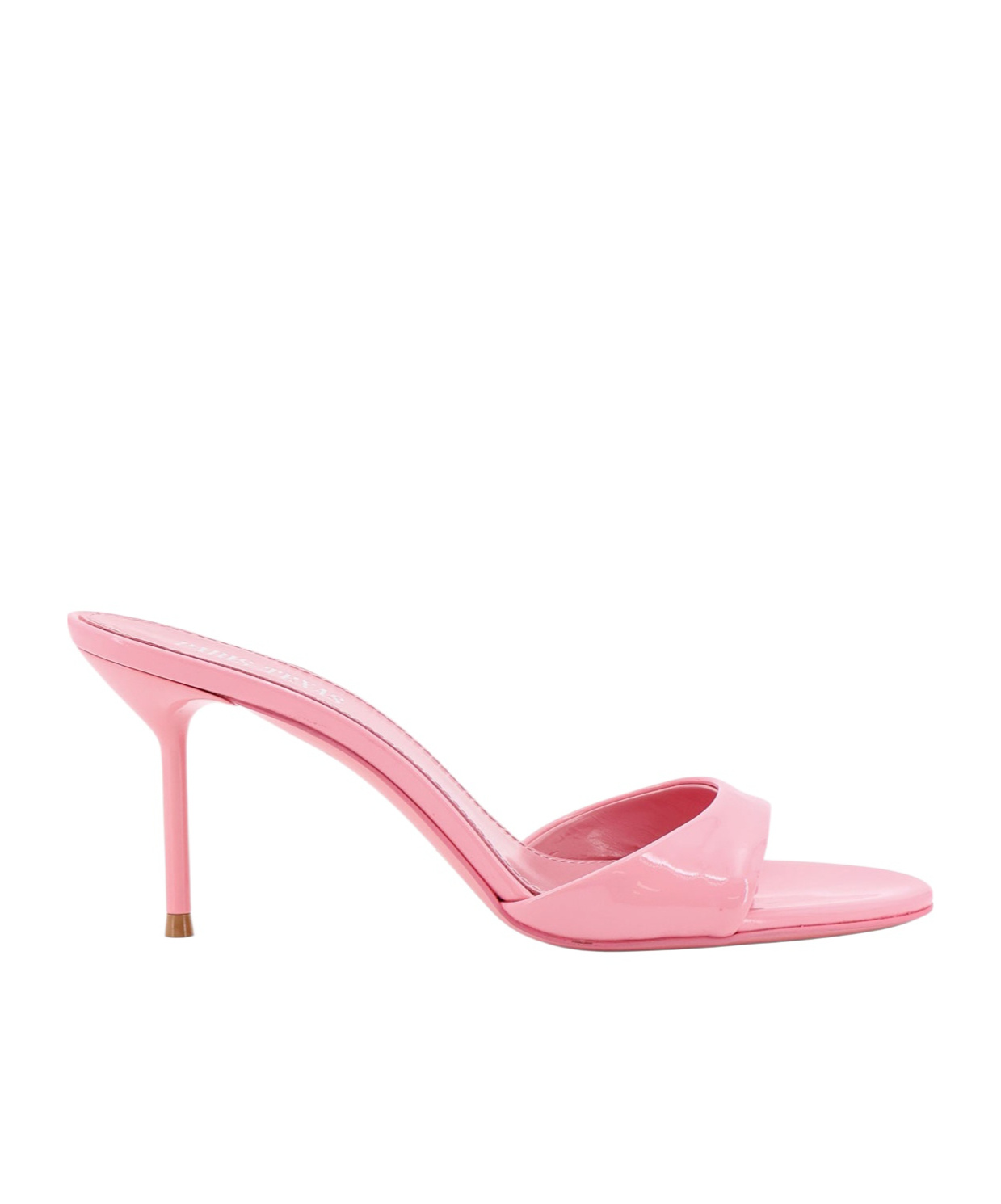 Paris Texas Lidia Logo High-heeled Sandals In Pink