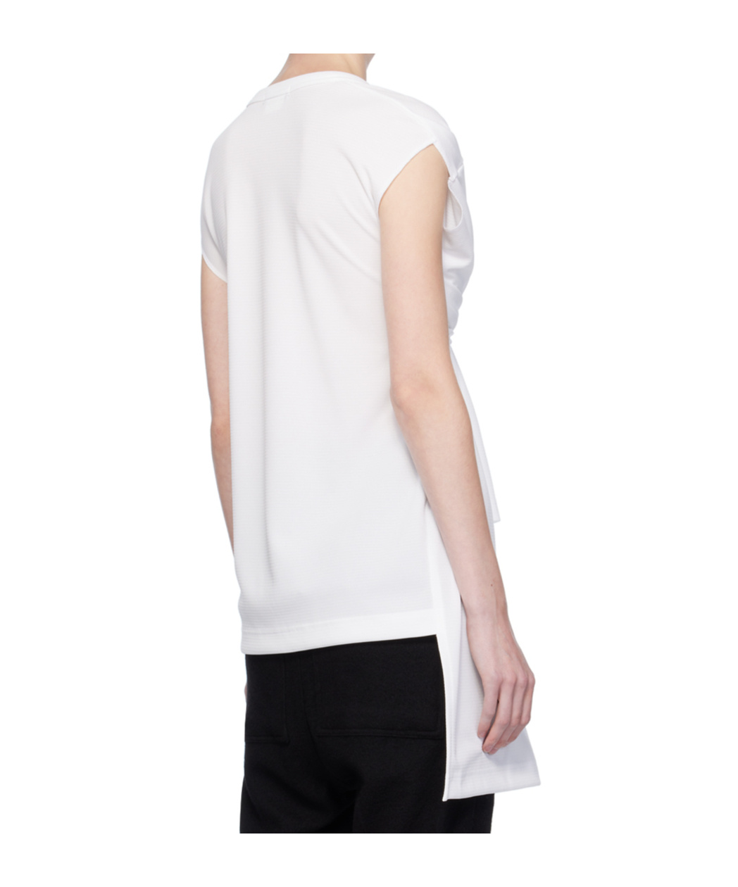 COMME DES GARÇONS CUTOUT LONG SLEEVE T-SHIRT 