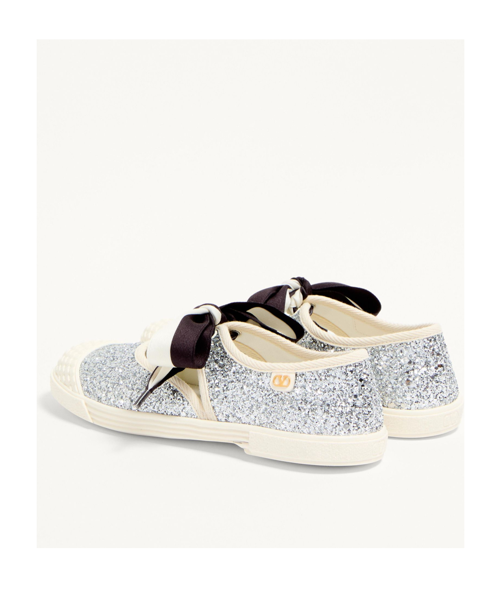 Valentino Sneakers Silver In Silver