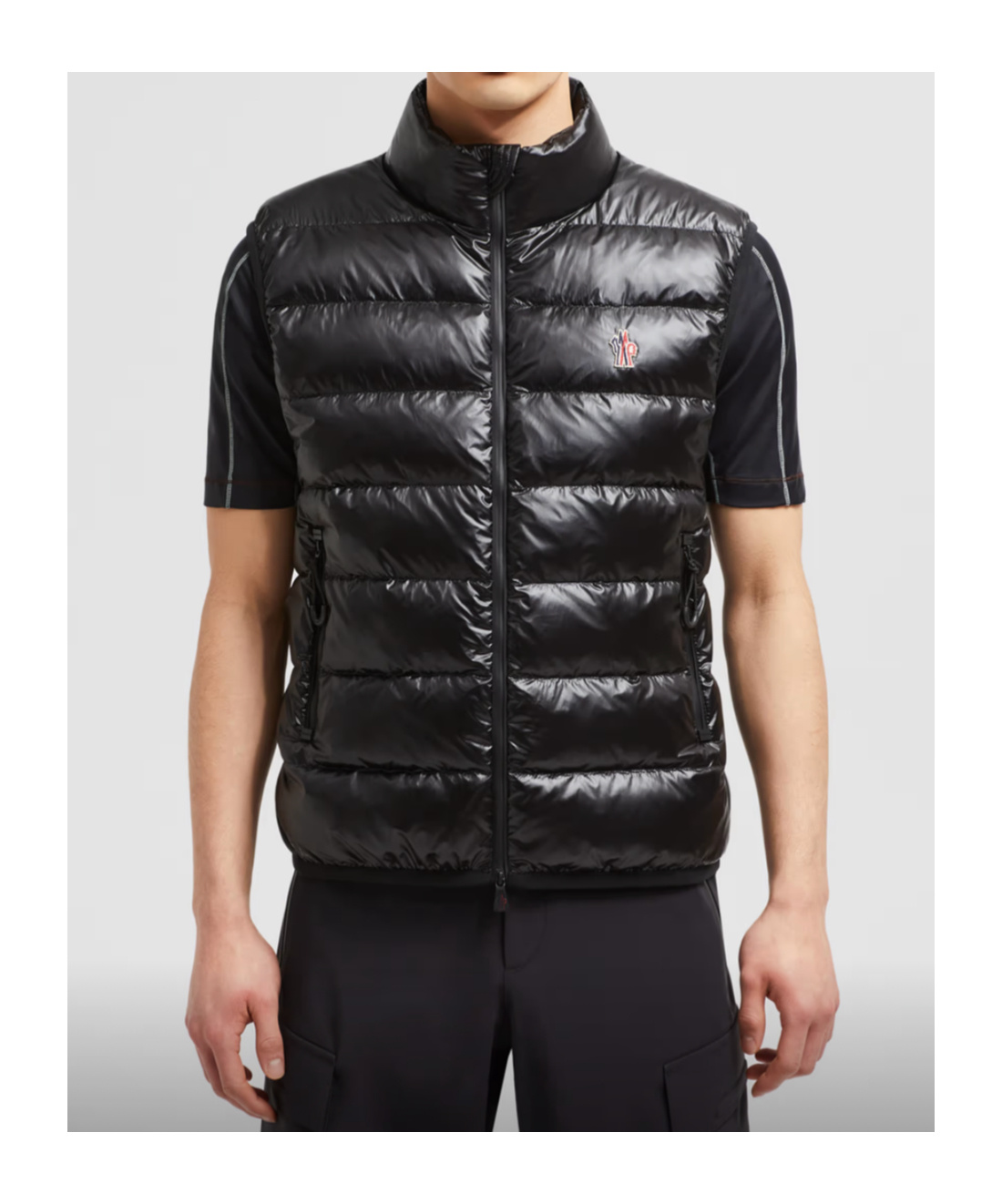 Moncler Doudoune Sans Manches In Black