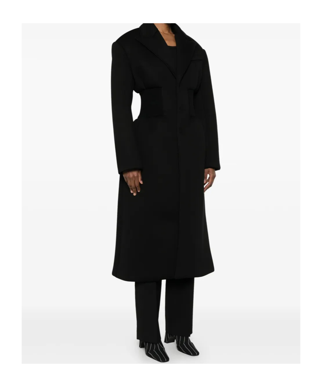 Shop Wardrobe.nyc Single-breasted Coat