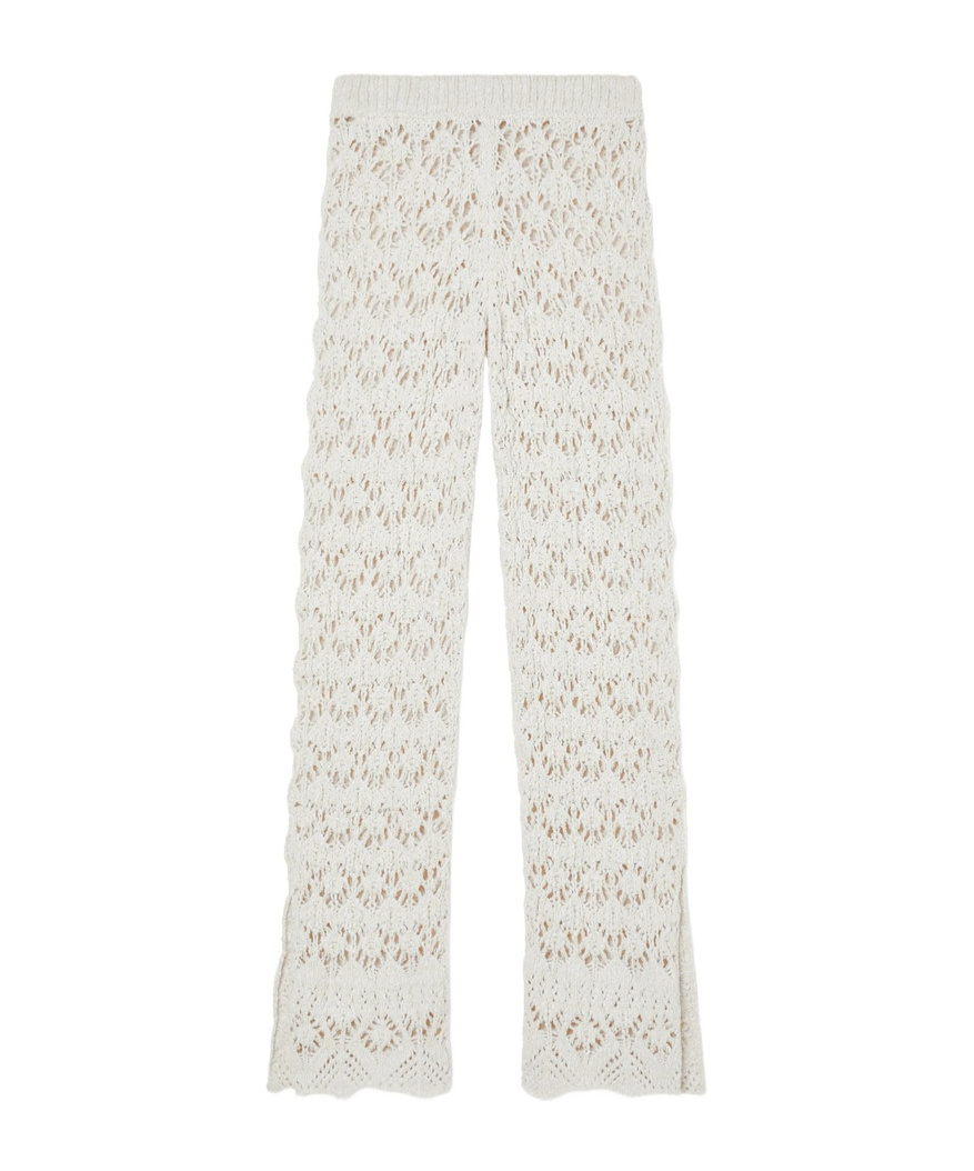 Alanui Lagoon Romance Trousers In White