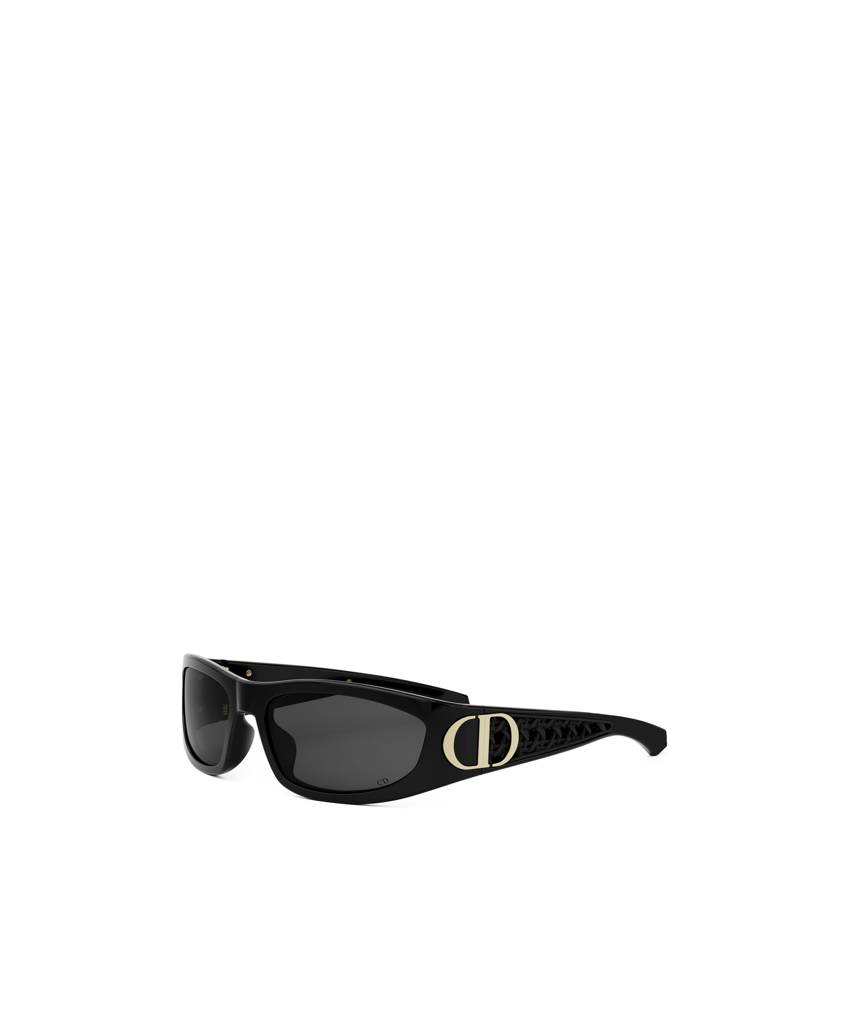 Dior Eyewear Very Rectangular Frame Sunglasses In Black
