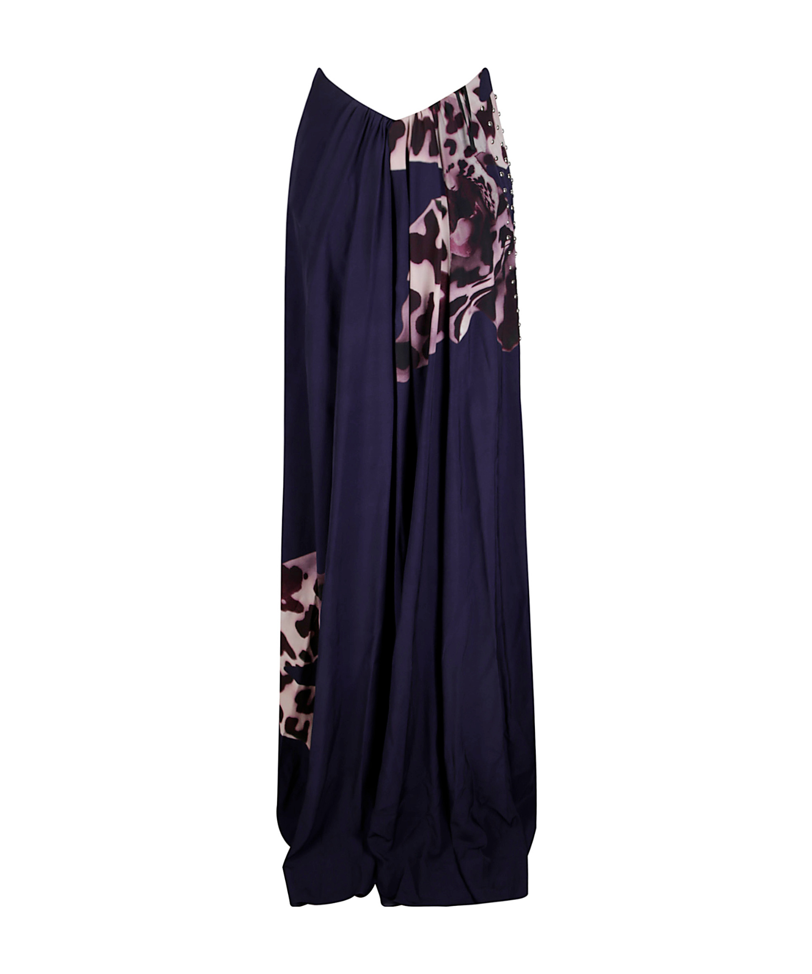 Dries Van Noten Pure Viscose Dress With Bodice In Black