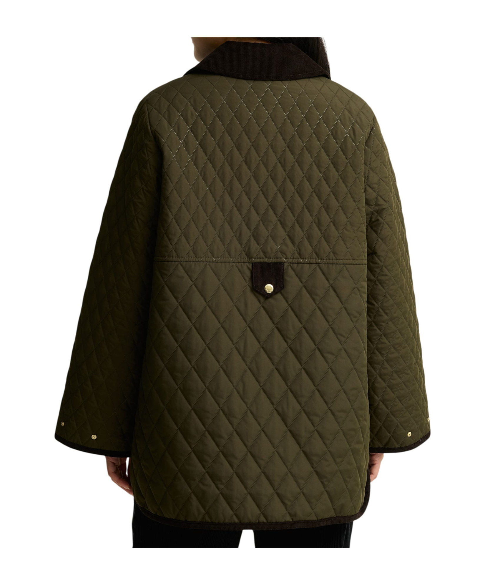 Barbour Whickham Quilted Jacket In Green