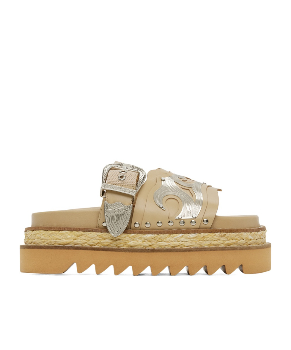 Toga Platform Platform Platform Slippers In Nude