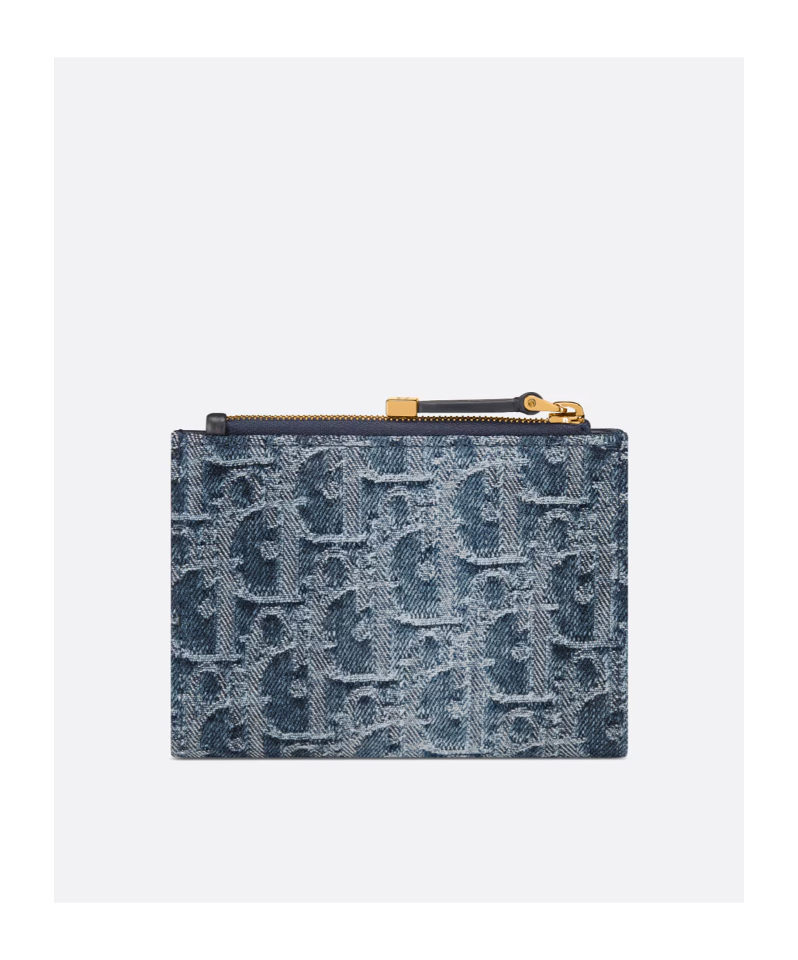 Dior Dahlia 30 Montaigne Wallet In Blue