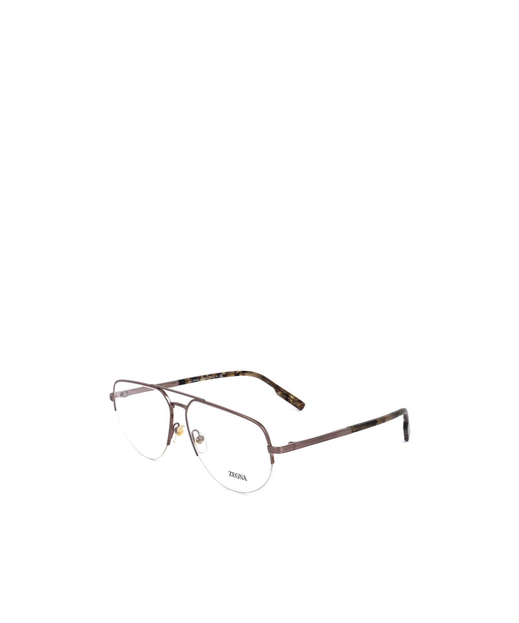 Zegna Semi-frameless Plain Mirror In Gold