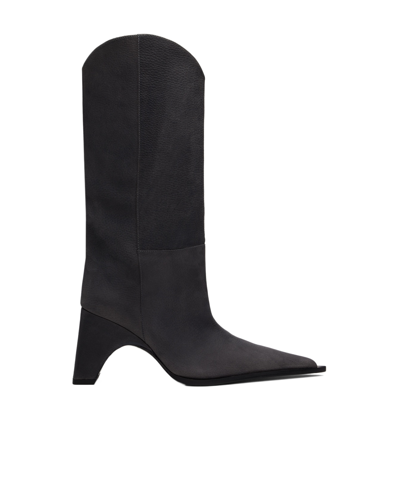 Shop Coperni Pointed Boots In Black