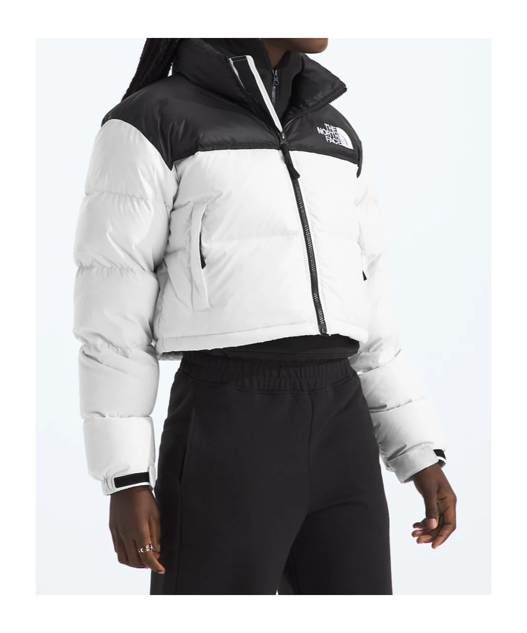 THE NORTH FACE EMBROIDERED PUFFER JACKET 