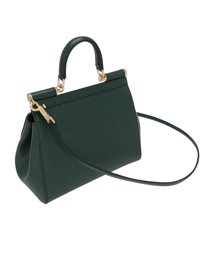 Dolce & Gabbana Medium Sicily Handbag In Green