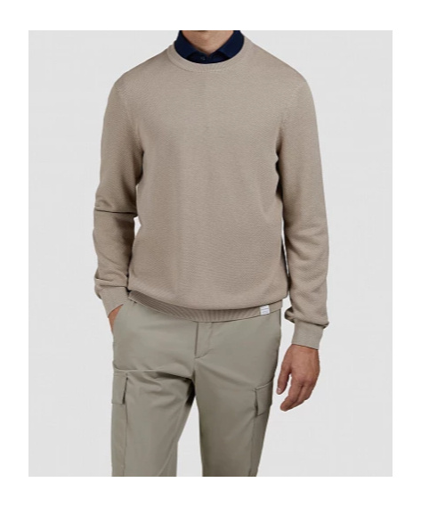 Shop Paul & Shark Long-sleeved Sweater In Brown