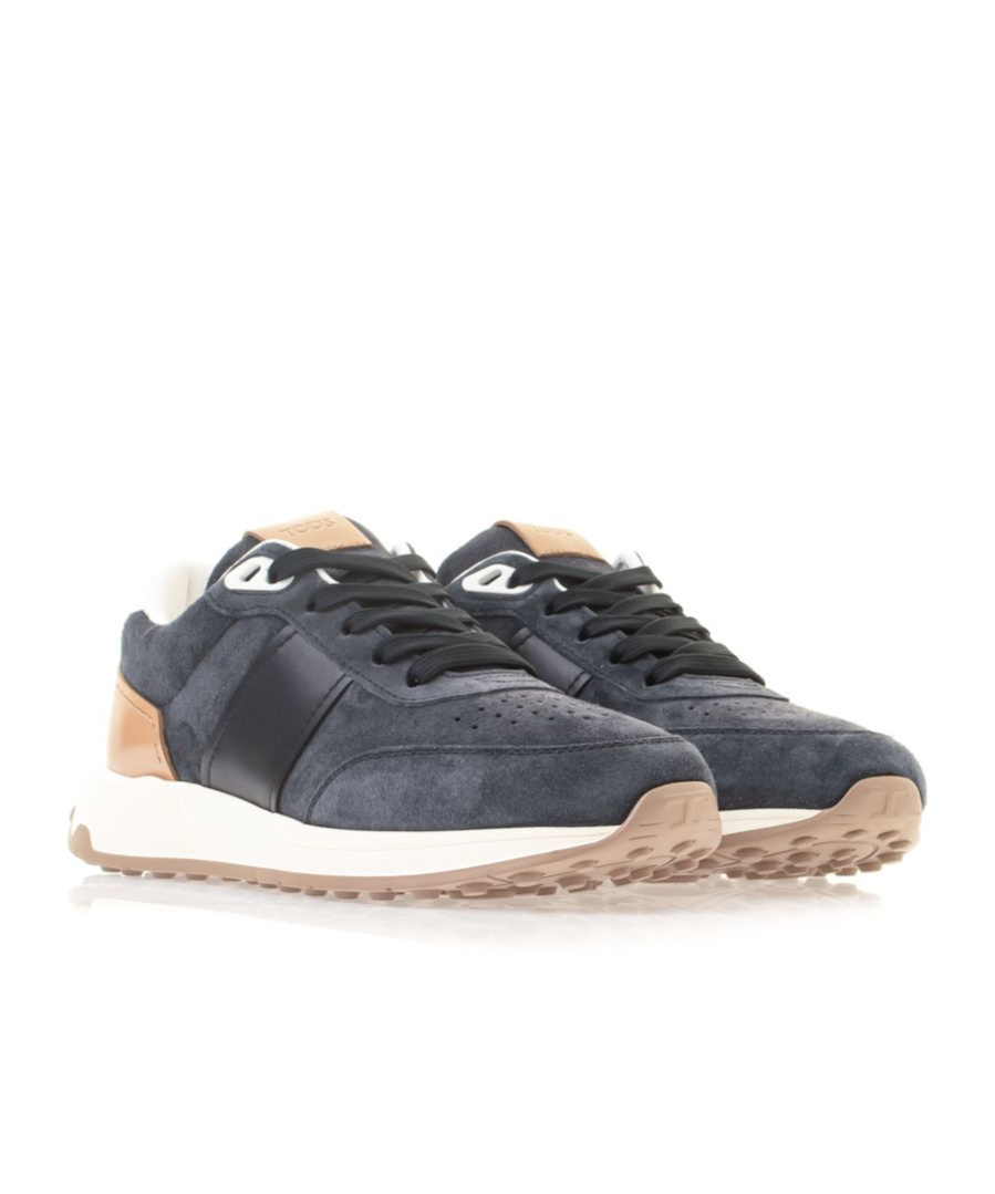 Tod's Sneakers Blue And Green In Black
