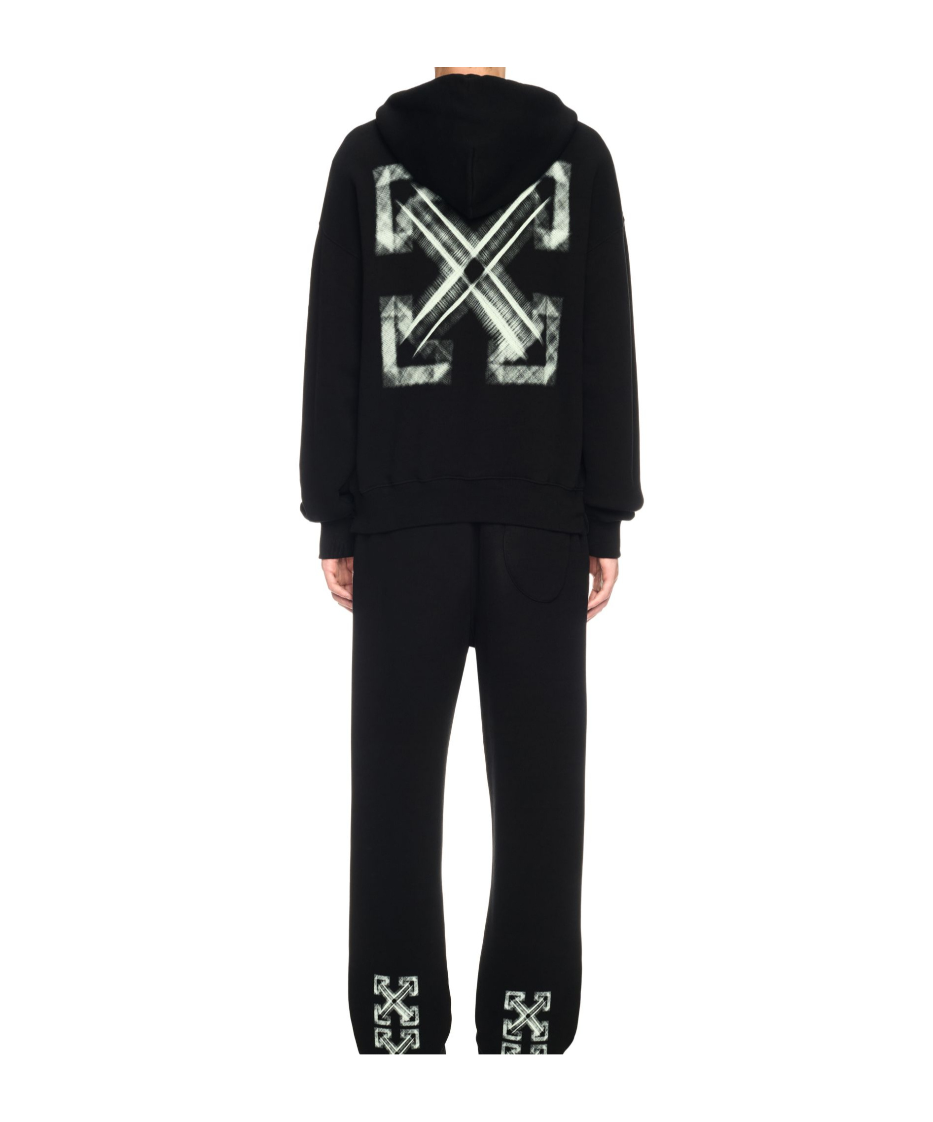 Off-white Off White™ Black Caravaggio Mery Print Hoodie