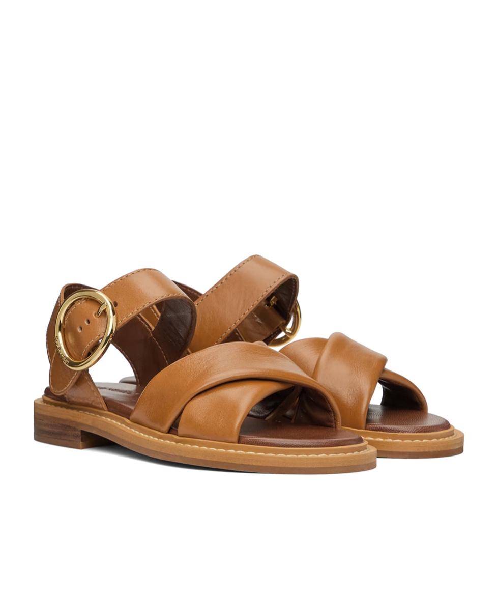 See By Chloé Tan Lyna Sandals In Brown