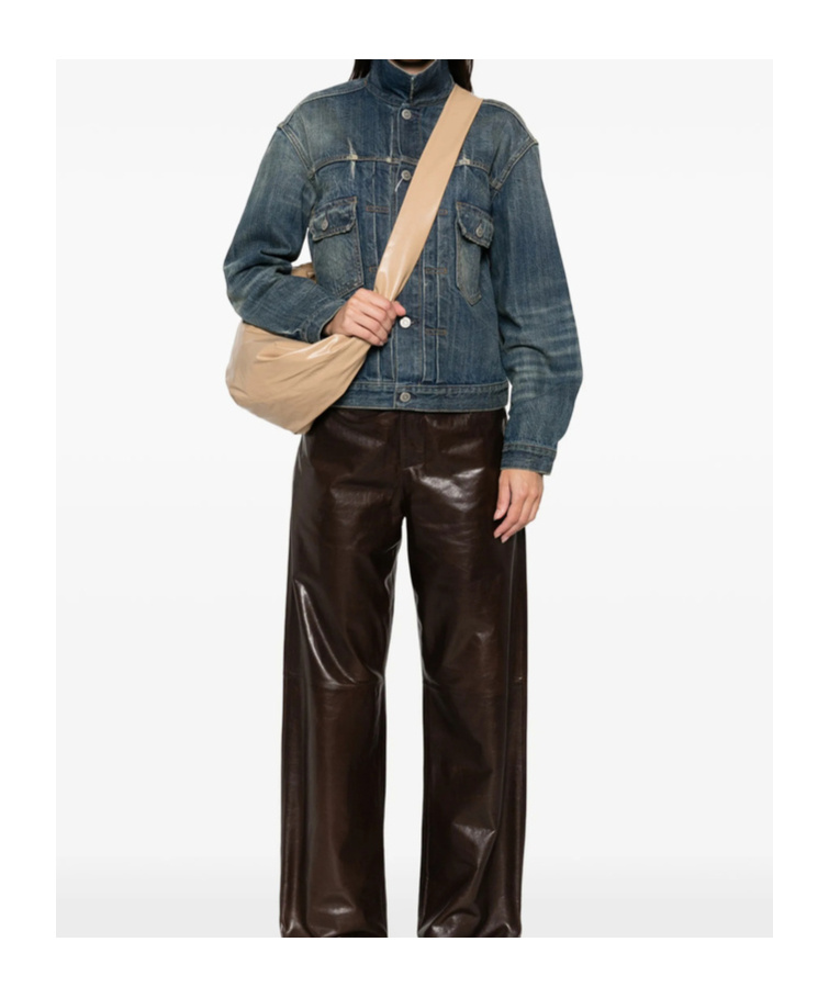 Maison Margiela Long-sleeved Denim Jacket In Blue