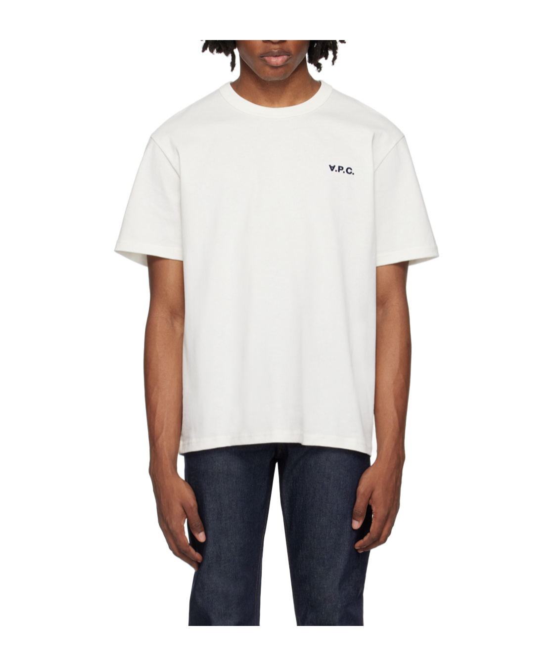 Apc A.p.c. Boxy Petite Vpc T-shirt In White