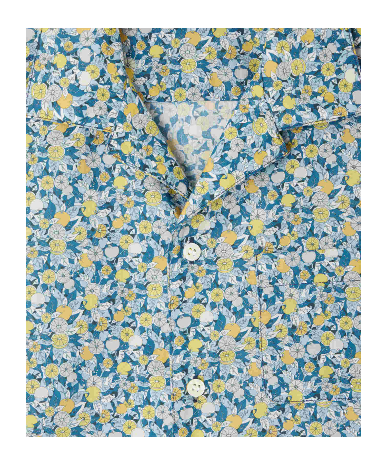 Bonpoint Short-sleeved Shirt In Blue