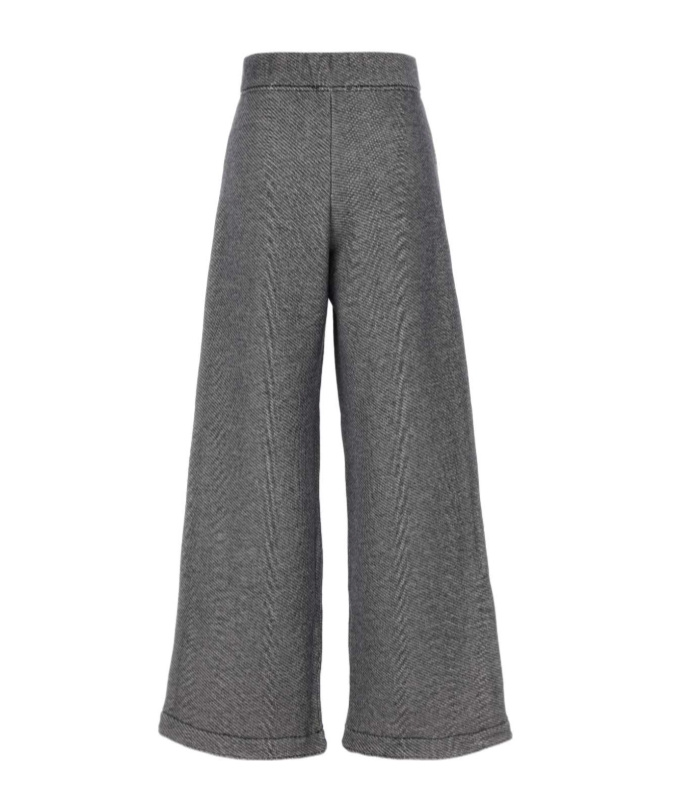 Max Mara Belt Loops Slacks In Gray