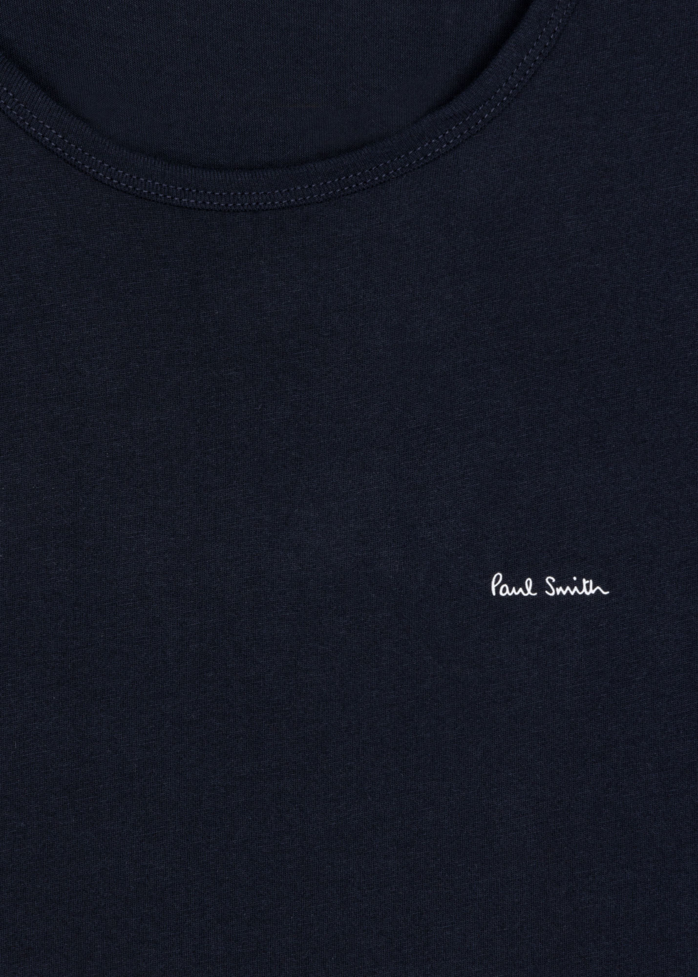 Paul Smith 5 Pack Mens Script Logo T-shirts In Black