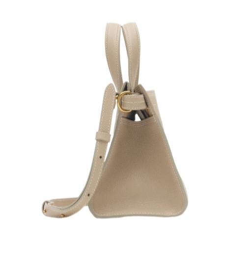 Burberry Cotswolds Grainy Leather Tote Bag