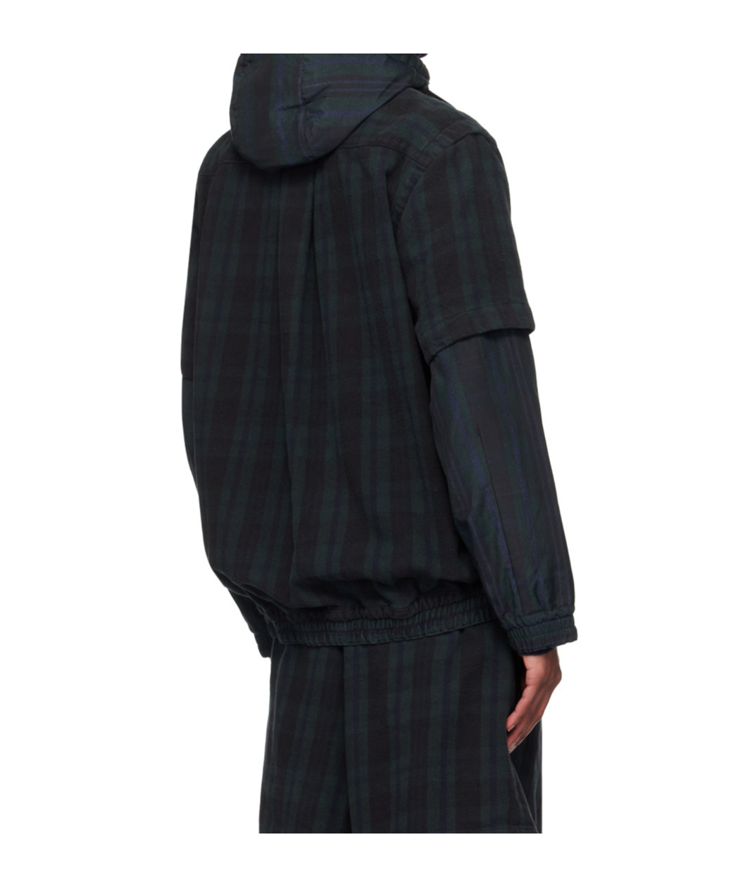 Sacai Long-sleeved Casual Jacket In Black