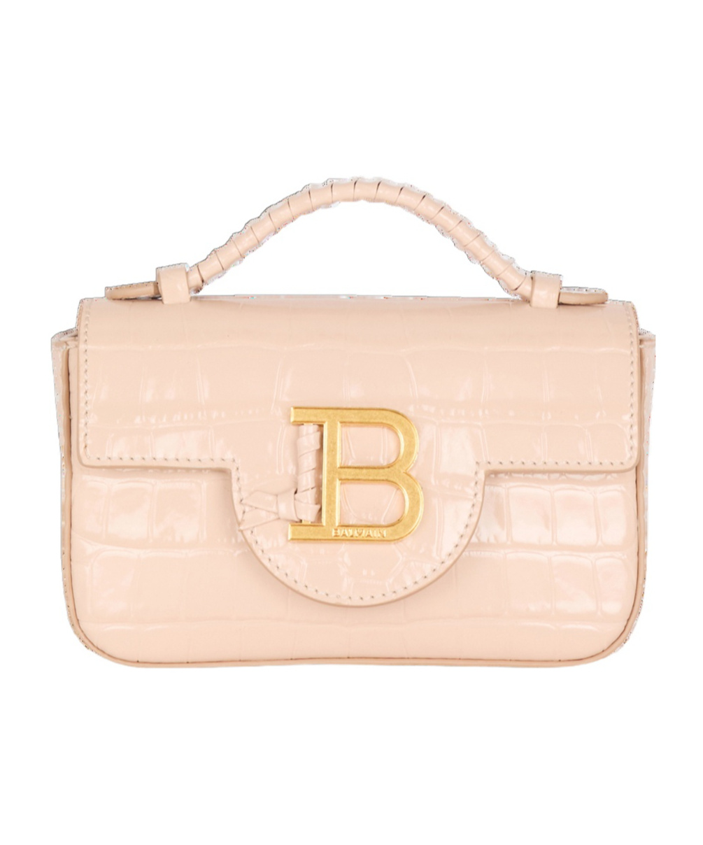 Balmain B-buzz 17 Embossed Mini Bag