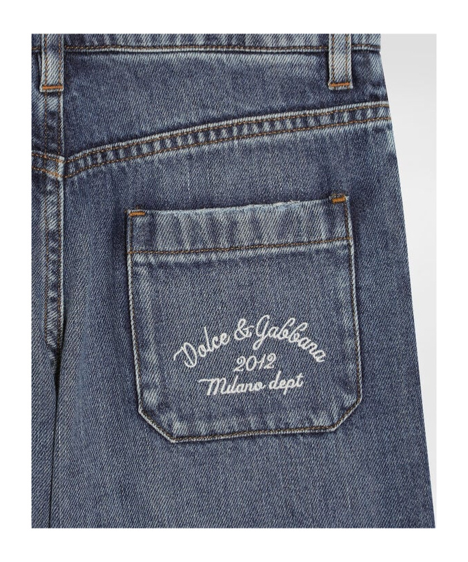 Dolce & Gabbana Denim Shorts In Blue