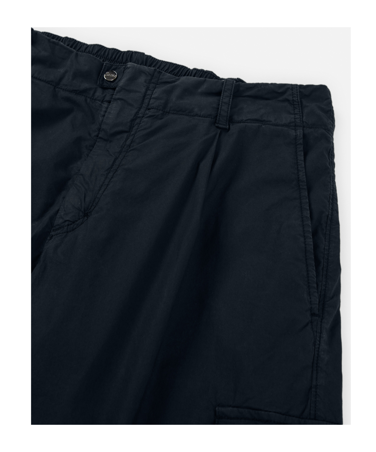 Herno Elasticated Waistband Trousers In Black