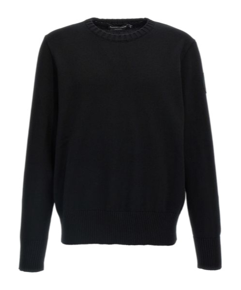 Canada Goose Merino Wool Rosseau Sweater In Black