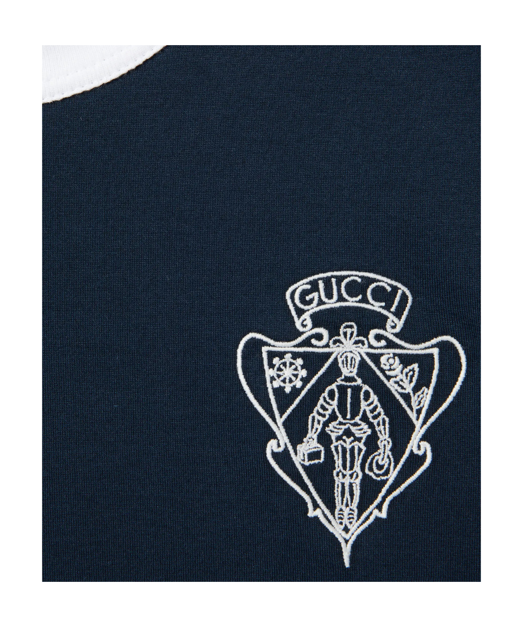 Gucci Short-sleeved T-shirt In Dark Blue