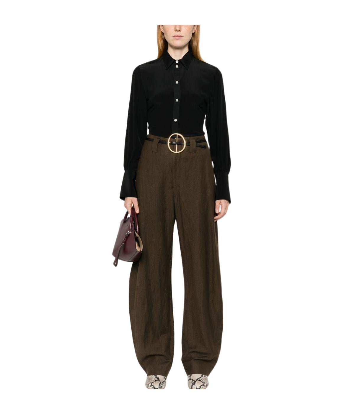 VICTORIA BECKHAM LONG-SLEEVED SHIRT