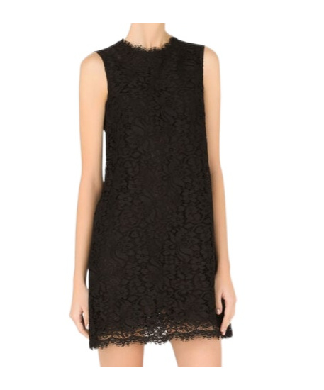 Dolce & Gabbana Sleeveless Dress In Black