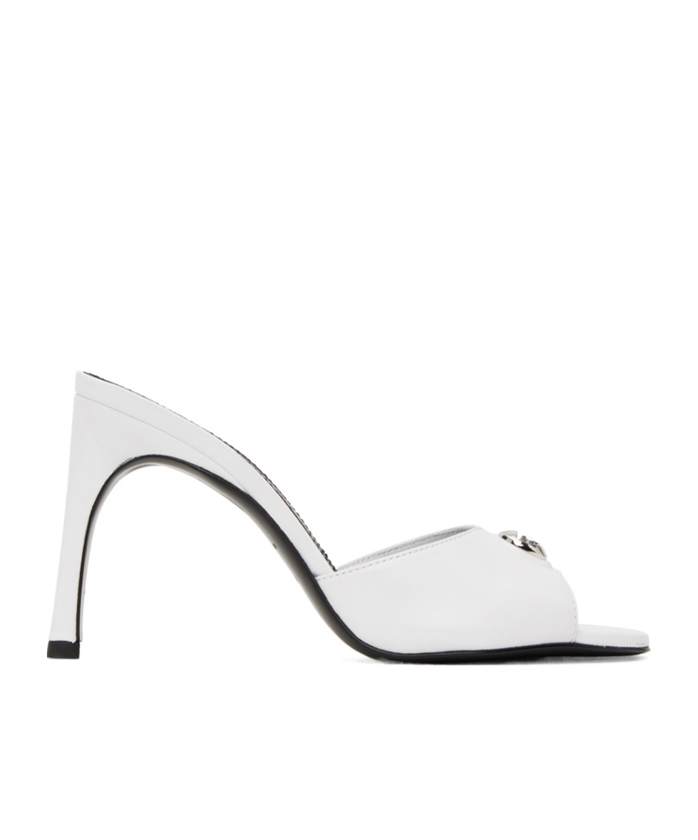 COPERNI LOGO ROUND HEAD HIGH-HEELED SANDALS 