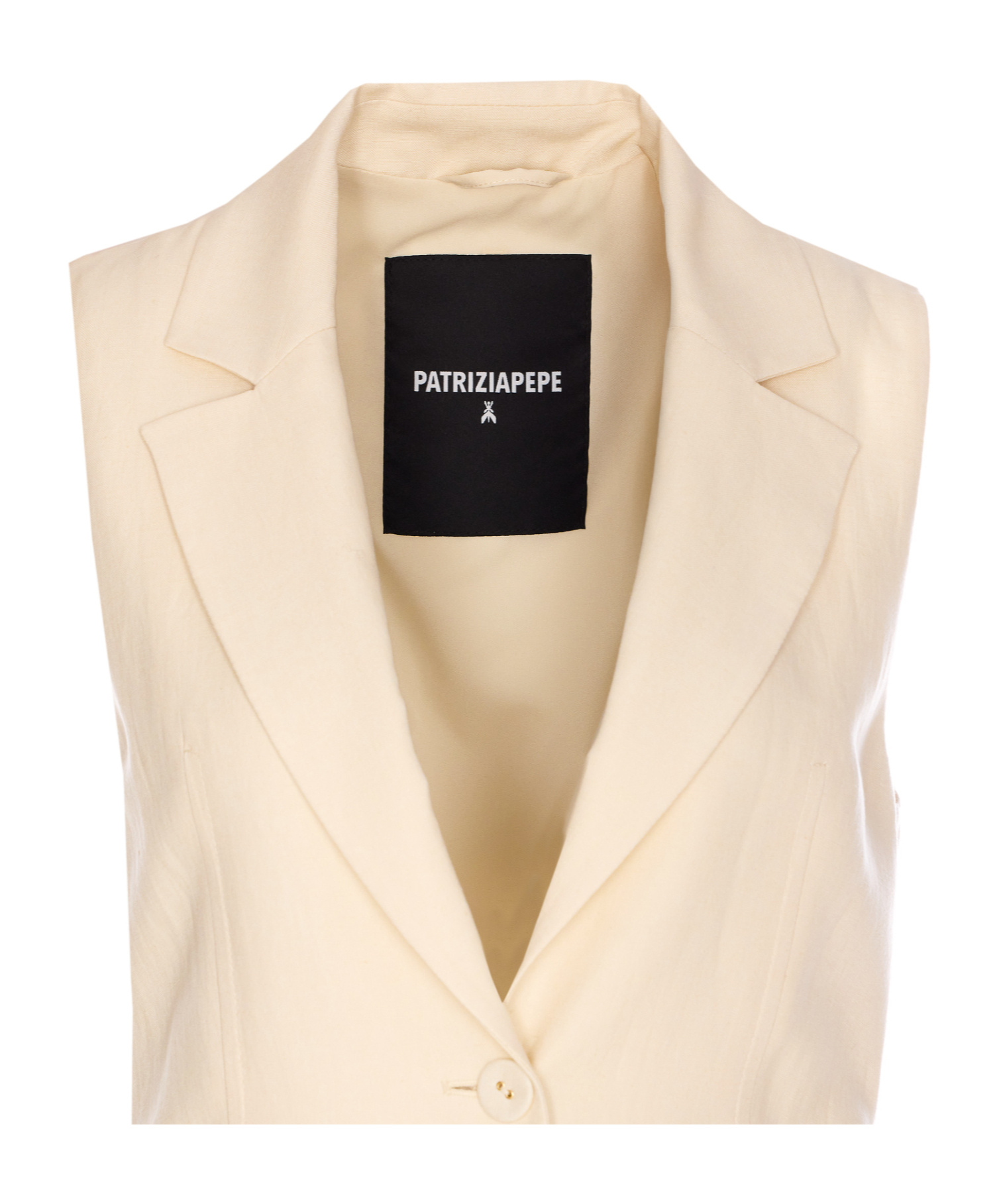 Shop Patrizia Pepe Openwork Western-style Vest