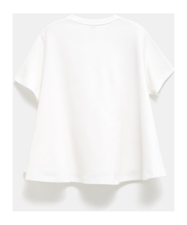 Loewe Open-necked Black Shirt In White