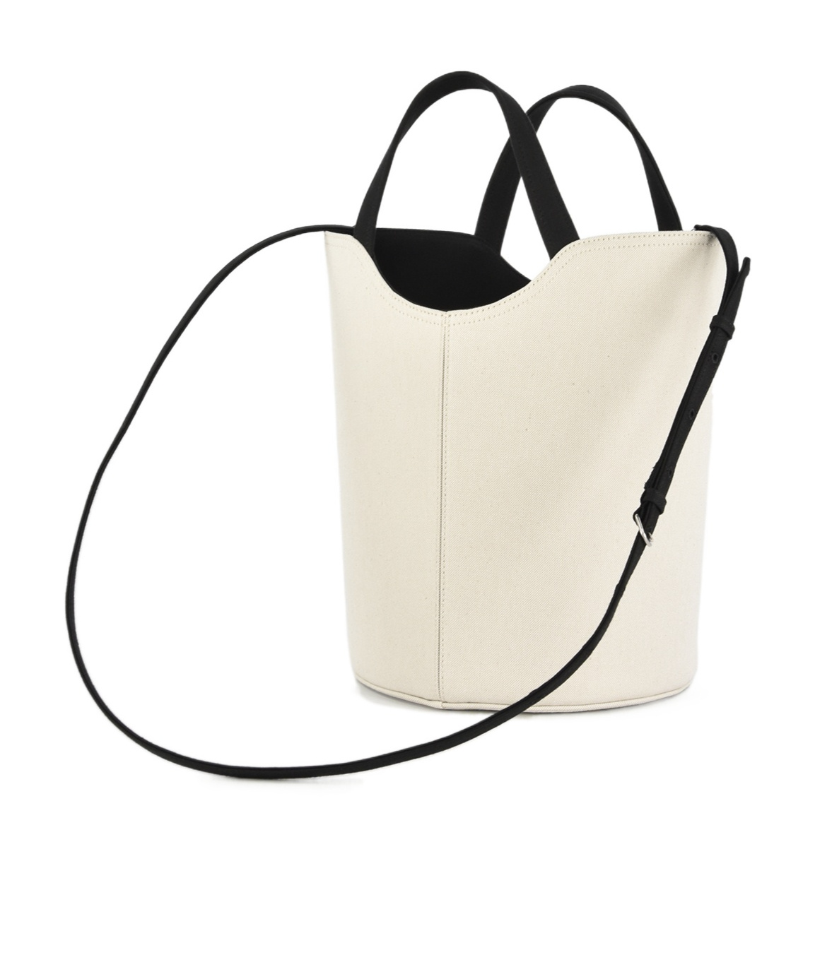 Balenciaga Wave Printed Shoulder Bag In White