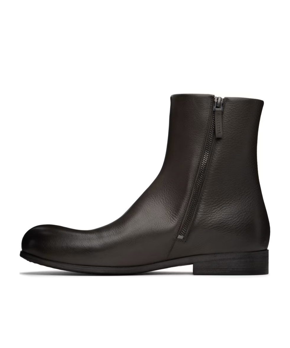 Marsèll Capozucca Side Zipper Ankle Boots In Black