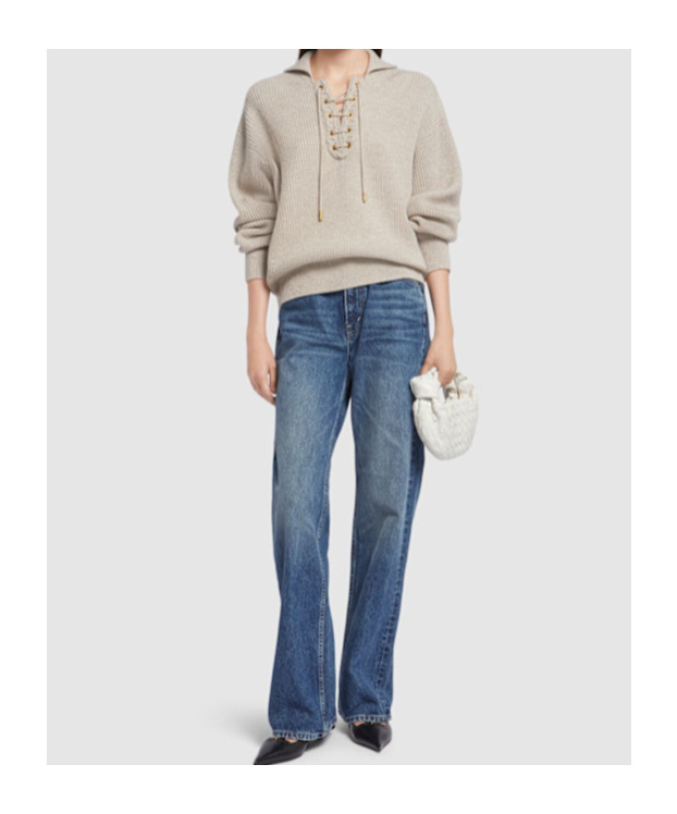 Max Mara Rib Lace Sweater