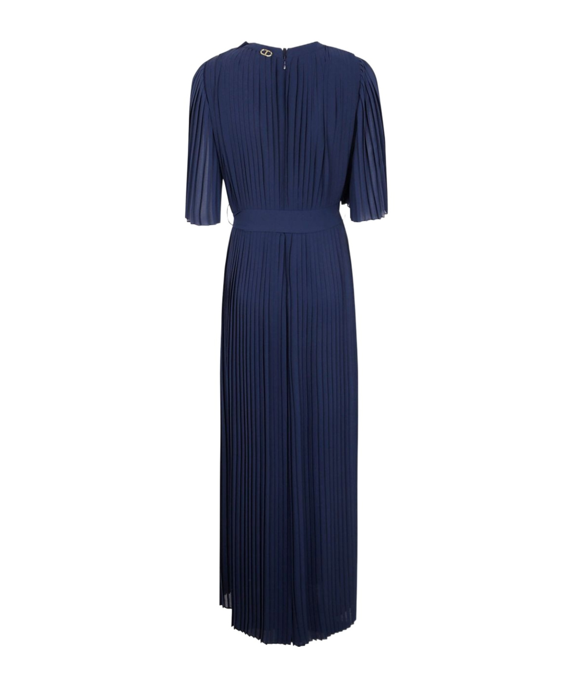 Shop Twinset Pleated Midi Dress