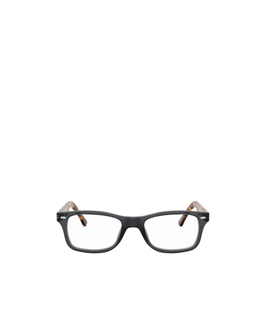 Ray Ban Geometric Flat Mirror In Black