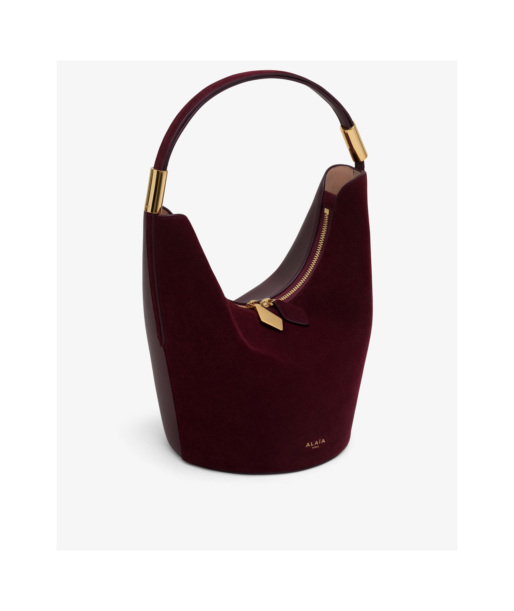 Alaïa Shape Shoulder Bag In Red