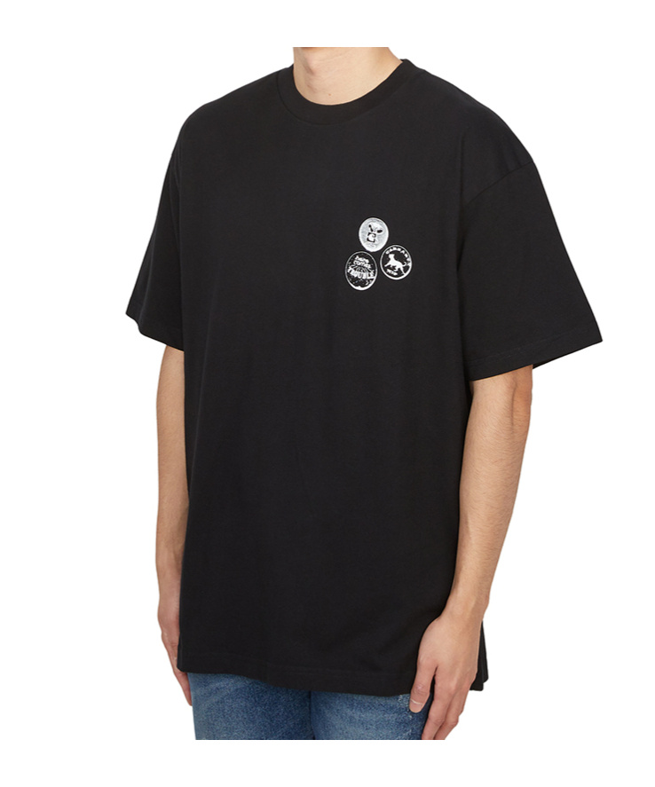 Carhartt Short-sleeved T-shirt In Black